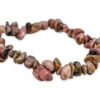 Rhodonite Chip Bracelet- Crystal Dreams