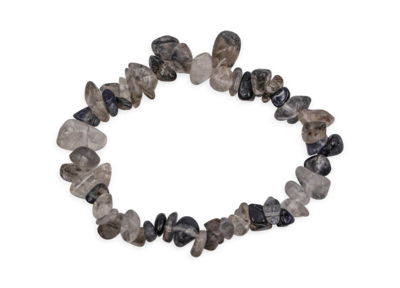 Tourmaline Quartz Chip Bracelet - Crystal Dreams