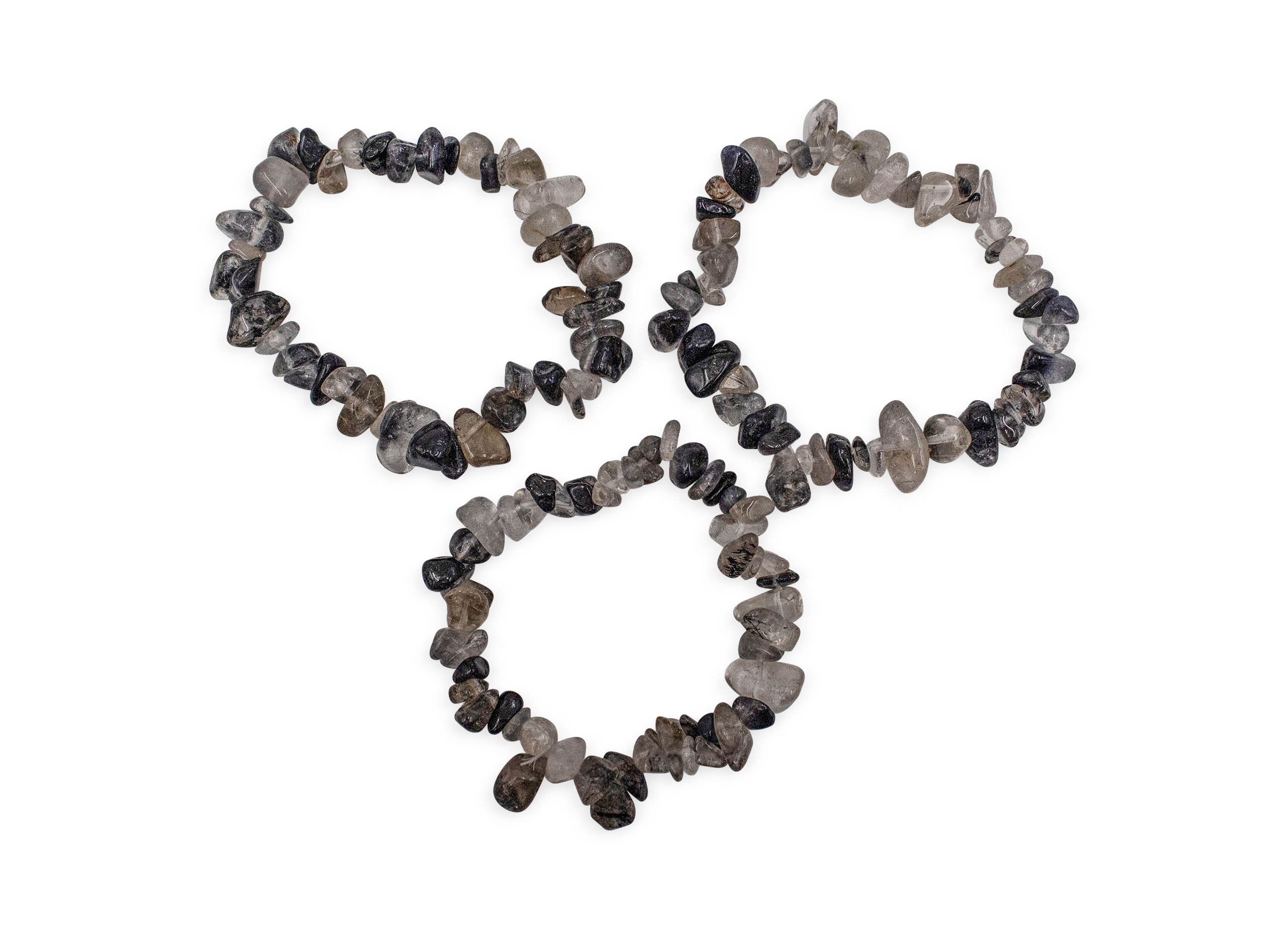 Tourmaline Quartz Chip Bracelet - Crystal Dreams