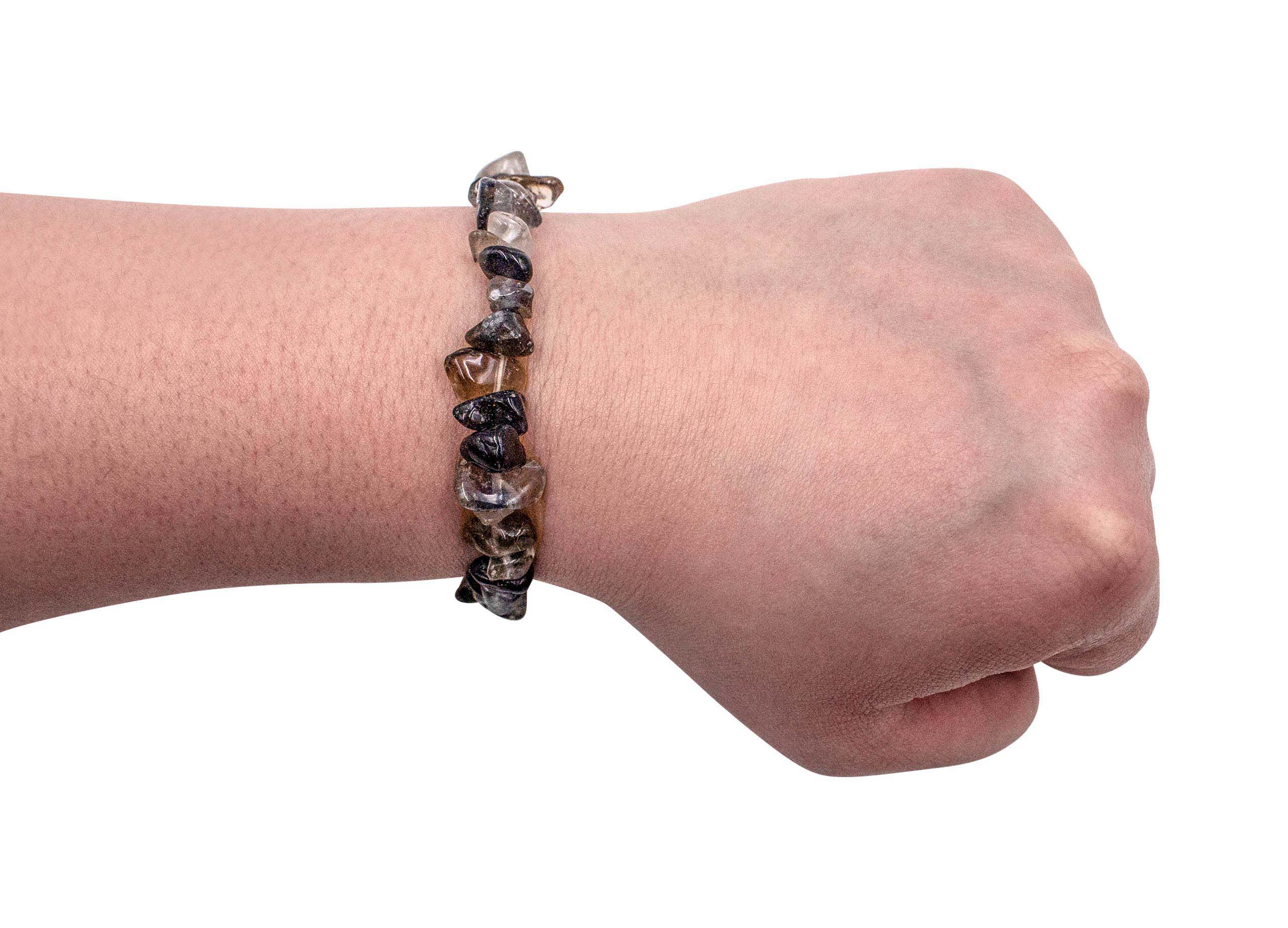 Tourmaline Quartz Chip Bracelet - Crystal Dreams