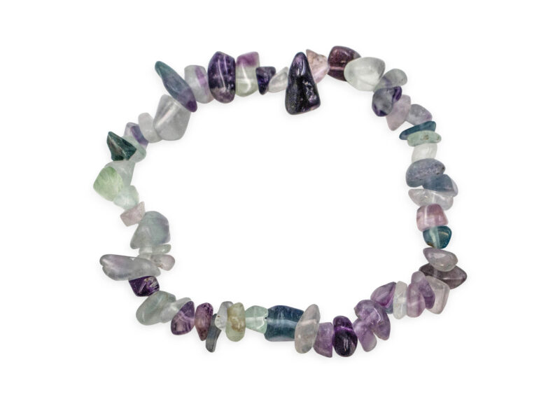 Fluorite Chip Bracelet - Crystal Dreams