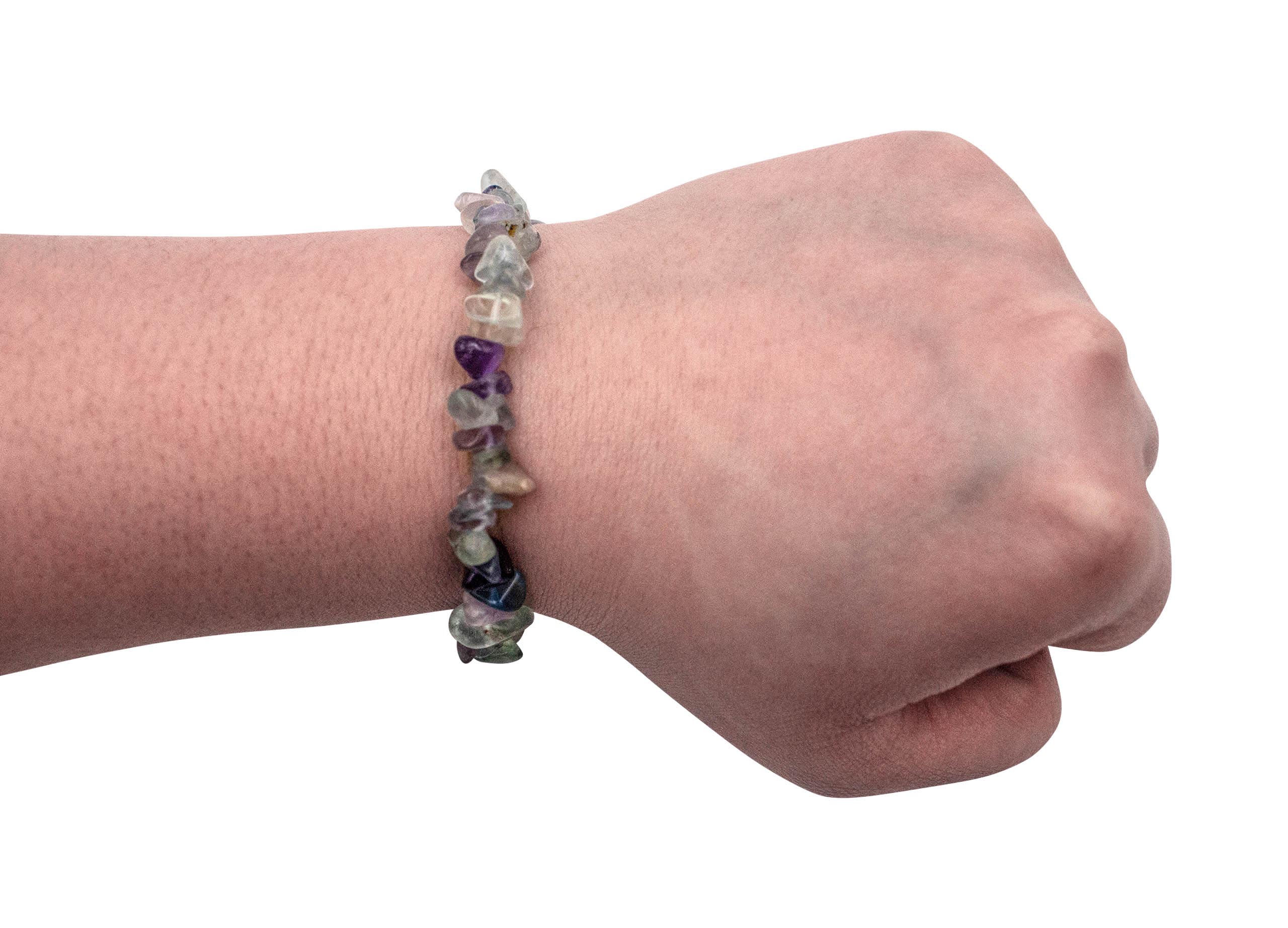Fluorite Chip Bracelet - Crystal Dreams