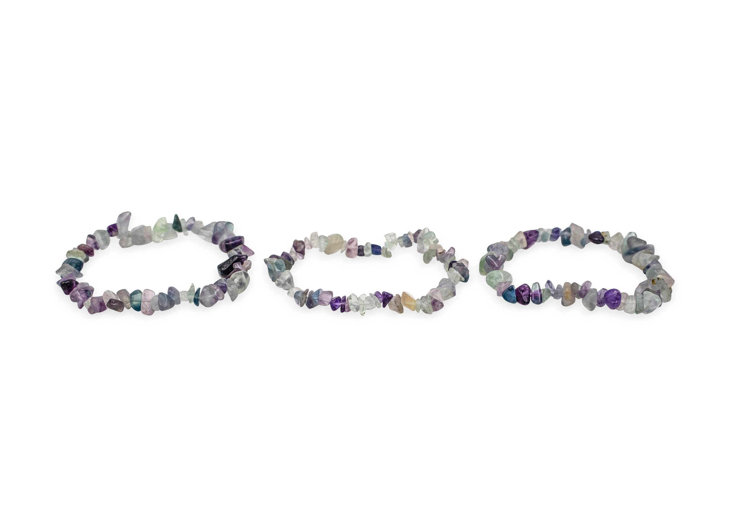 Fluorite Chip Bracelet - Crystal Dreams