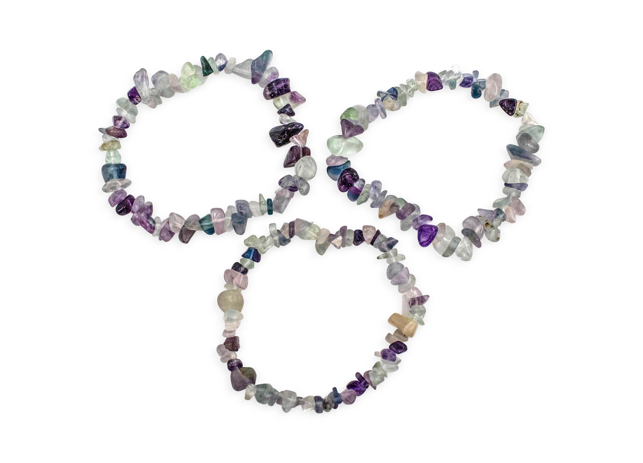 Fluorite Chip Bracelet - Crystal Dreams