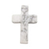 Howlite Crystal Cross- Crystal Dreams