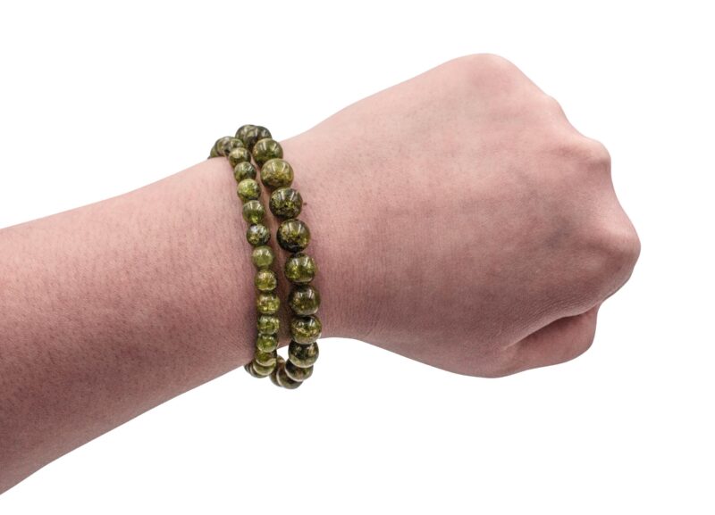 Peridot Bracelet (6 mm or 8 mm)