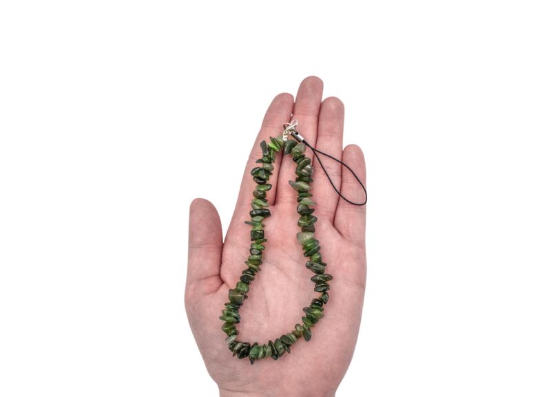 Lanière de téléphone en jade