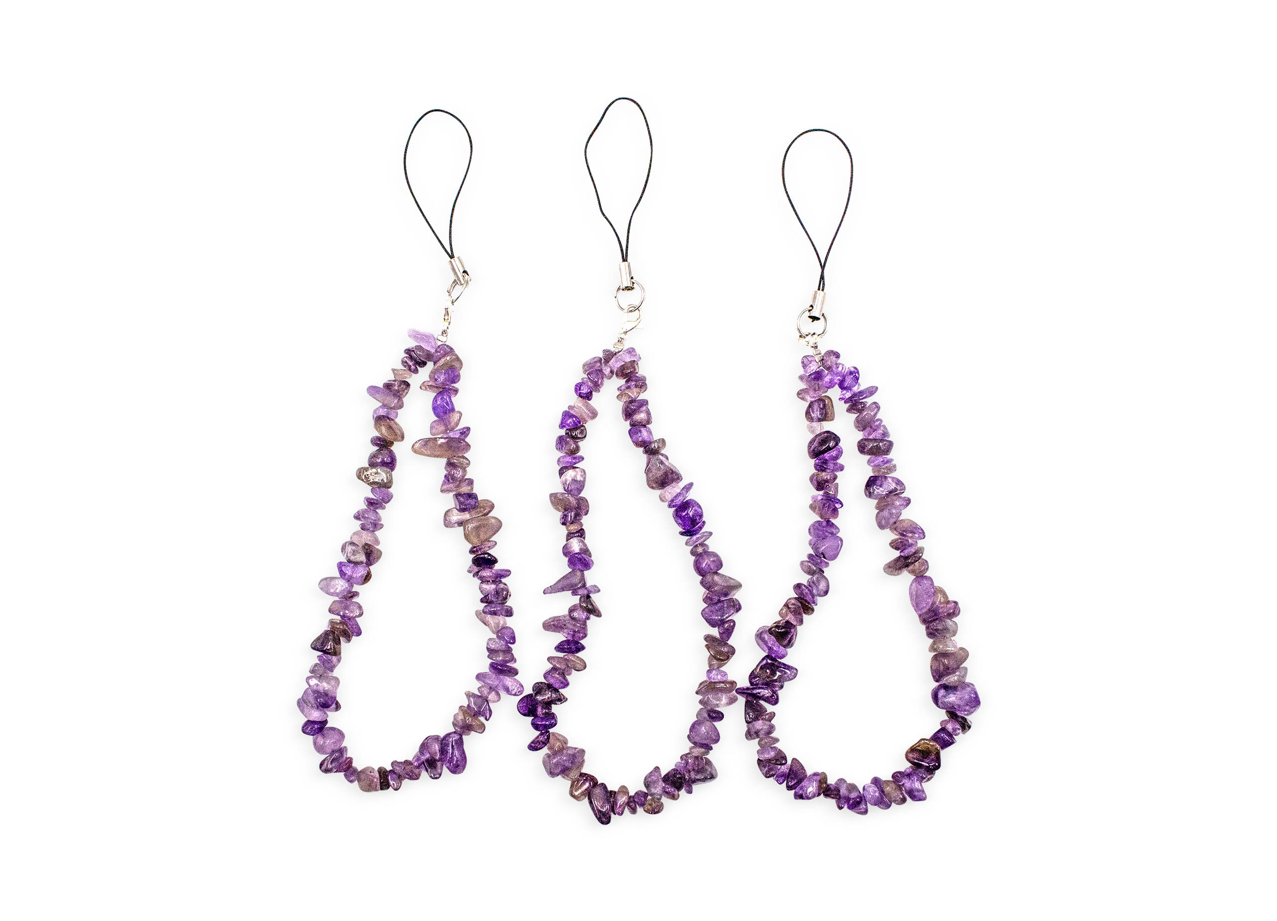 Amethyst Phone Strap - Crystal Dreams
