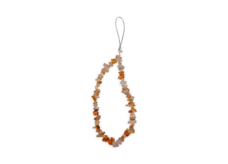 Carnelian Phone Strap - Crystal Dreams