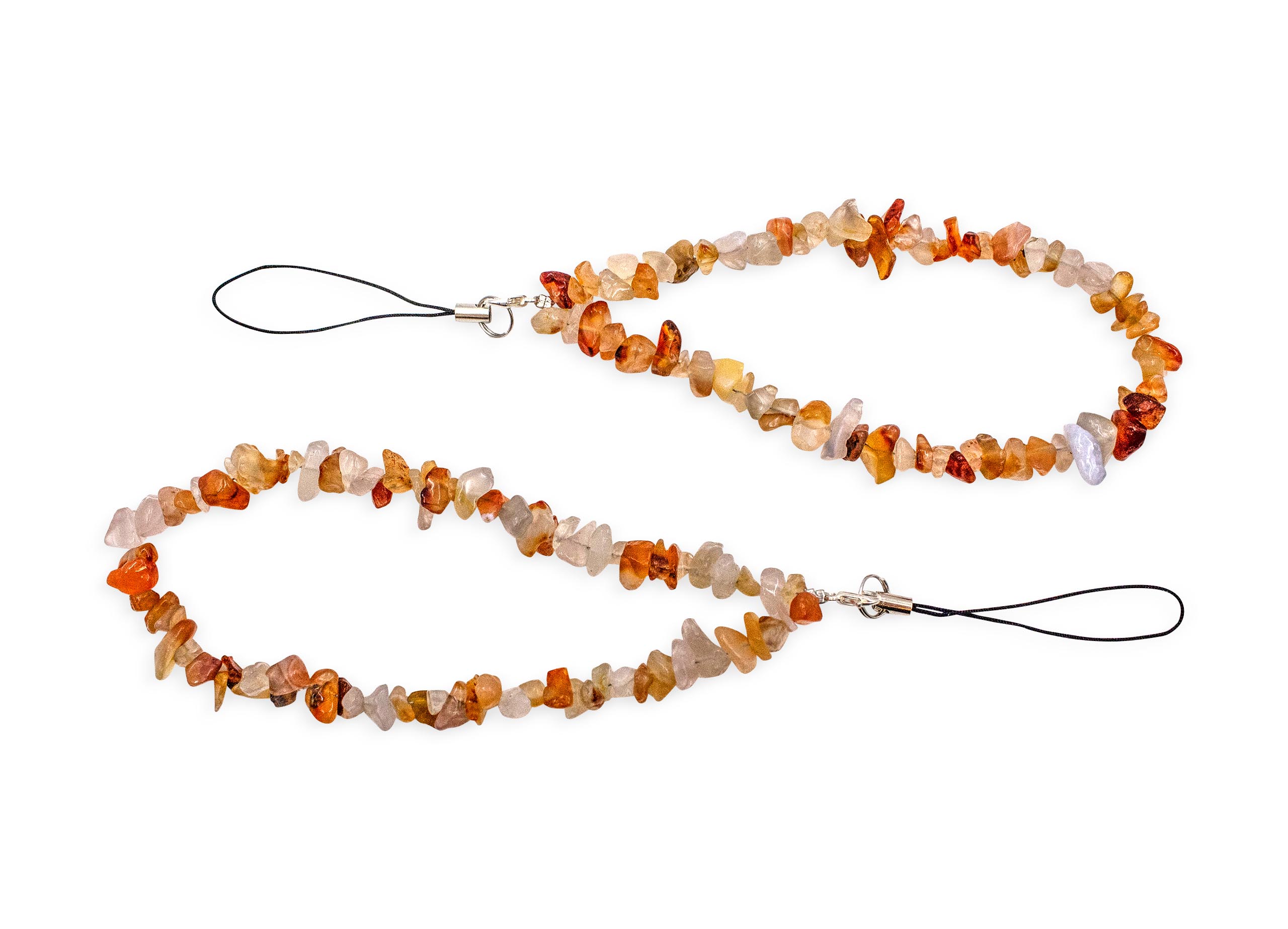 Carnelian Phone Strap - Crystal Dreams