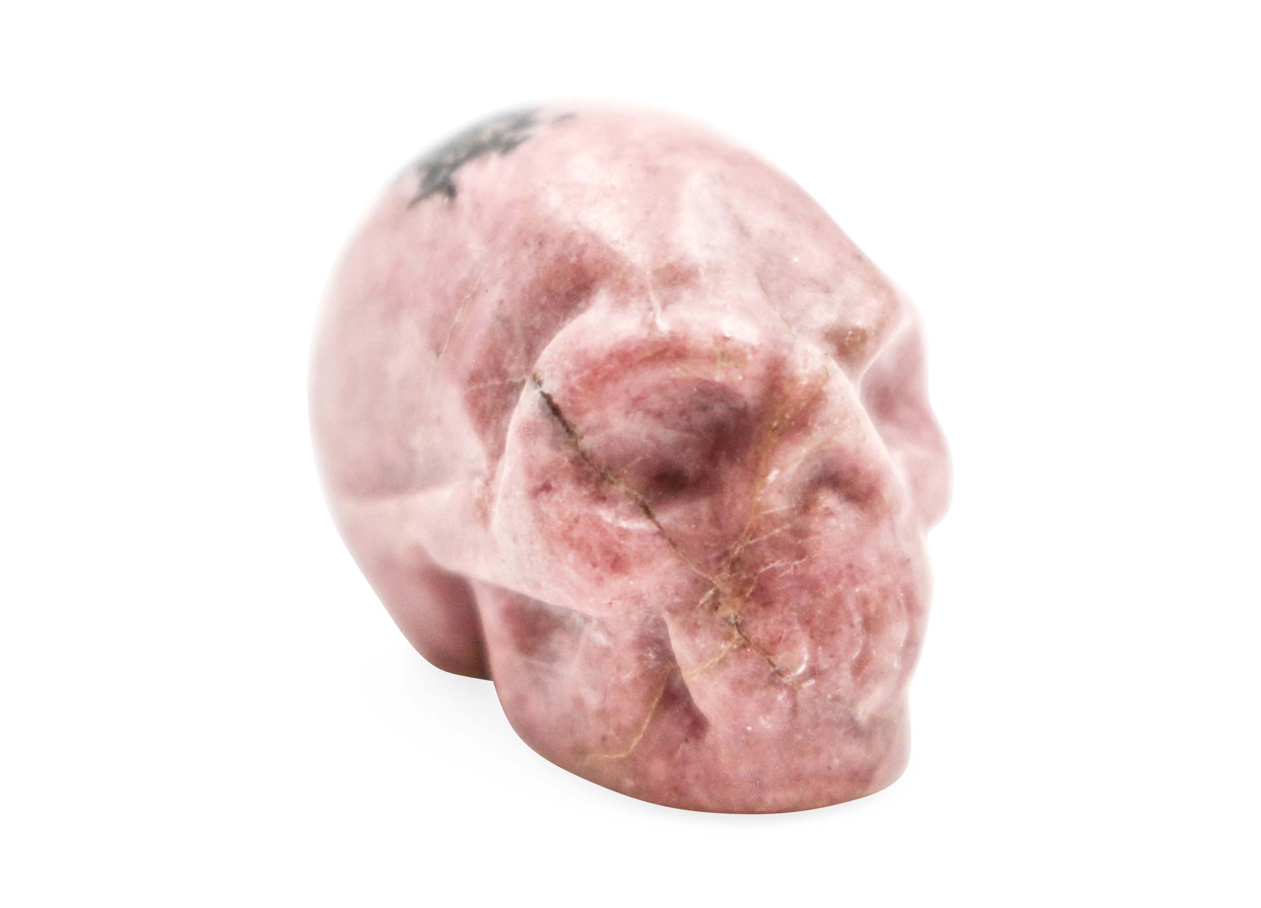 Mini Rhodonite Skull-Crystal Dreams