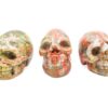 Mini Unakite Skull- Crystal Dreams