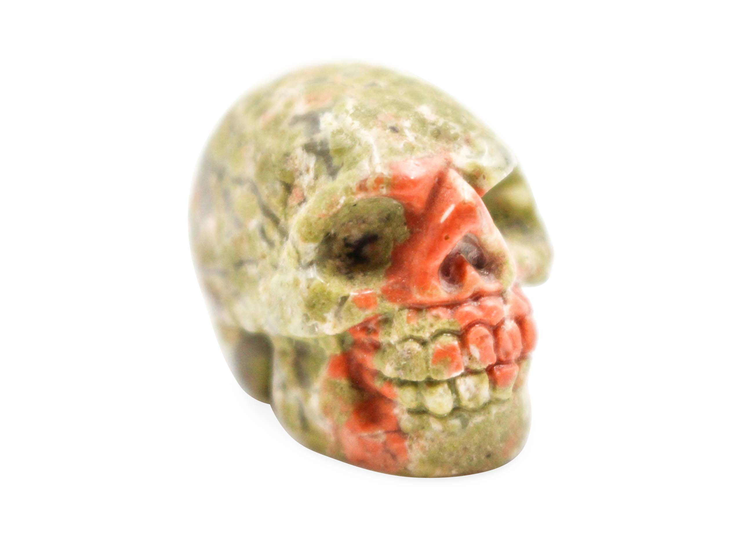 Mini Unakite Skull- Crystal Dreams