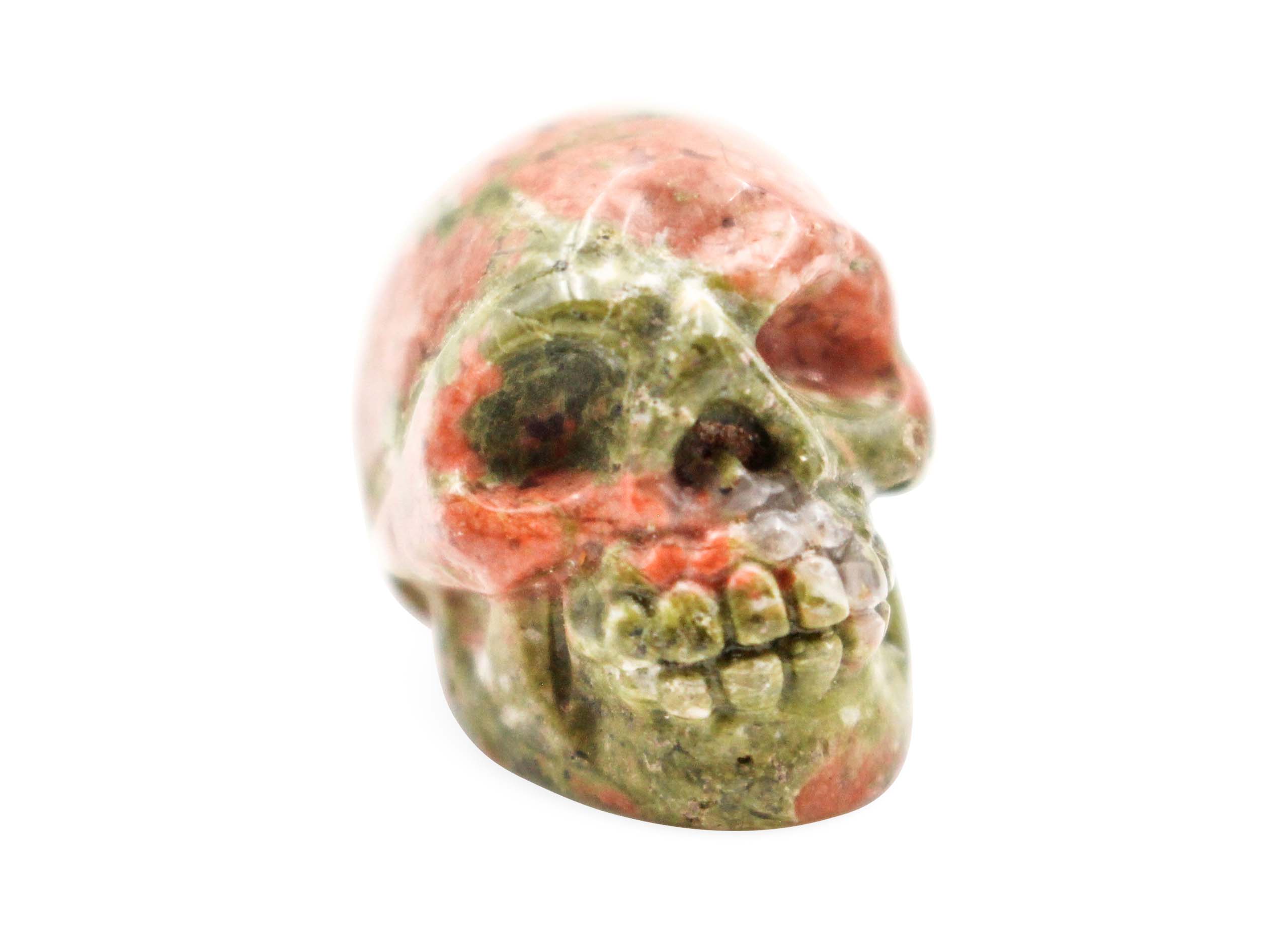 Mini Unakite Skull- Crystal Dreams