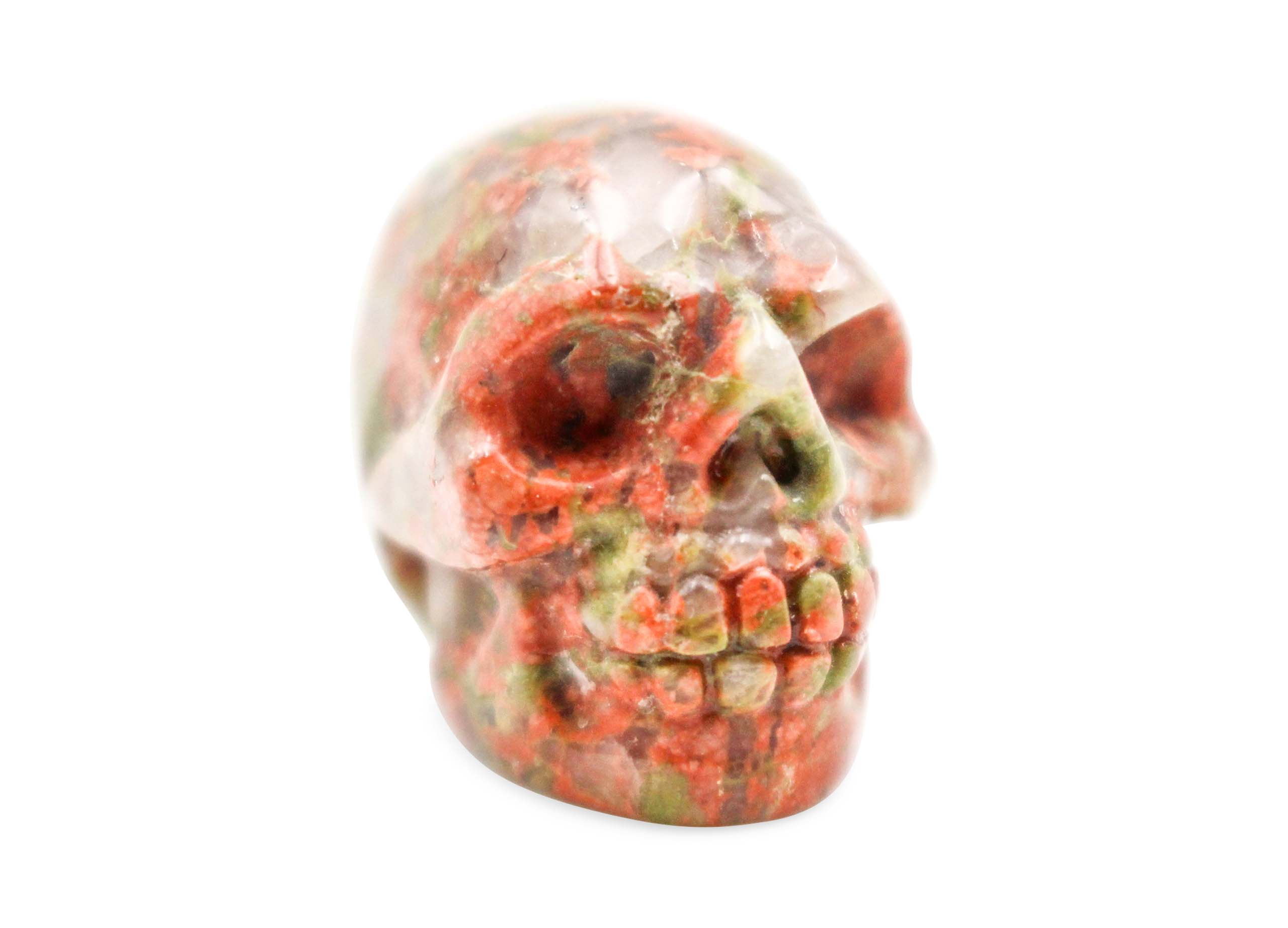 Mini Unakite Skull- Crystal Dreams