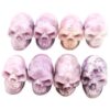 Mini Lepidolite Skull - Crystal Dreams