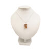 Tangerine Quartz Sterling Silver pendant- Crystal Dreams