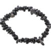 Obsidian SnowFlake Chip Bracelet - Crystal Dreams