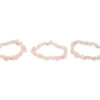 Rose Quartz Chip Bracelet - Crystal Dreams