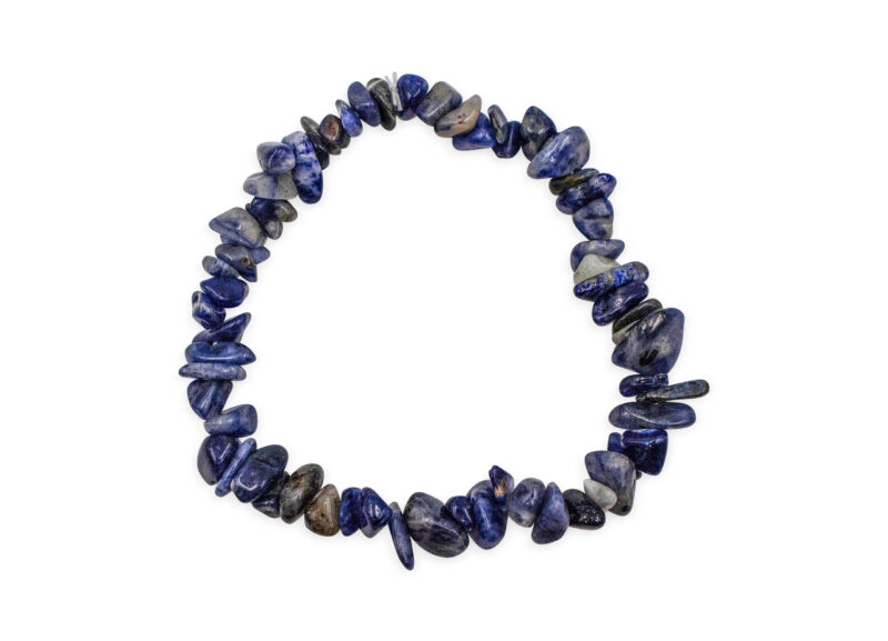 Sodalite Chip Bracelet- Crystal Dreams
