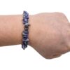 Sodalite Chip Bracelet- Crystal Dreams