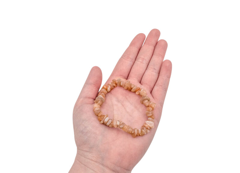 Sunstone Chip Bracelet