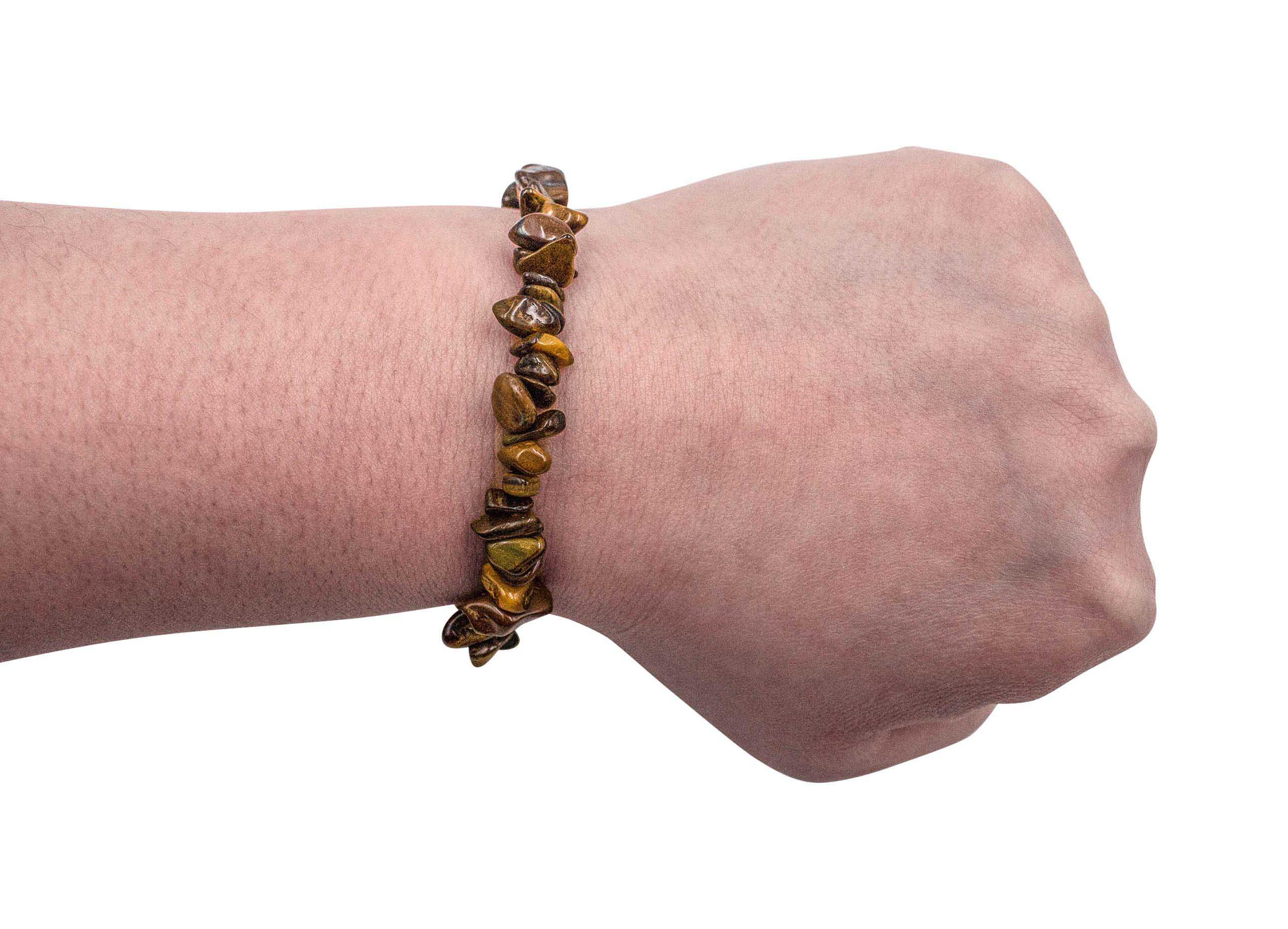 Tiger Eye Chip Bracelet-Crystal Dreams