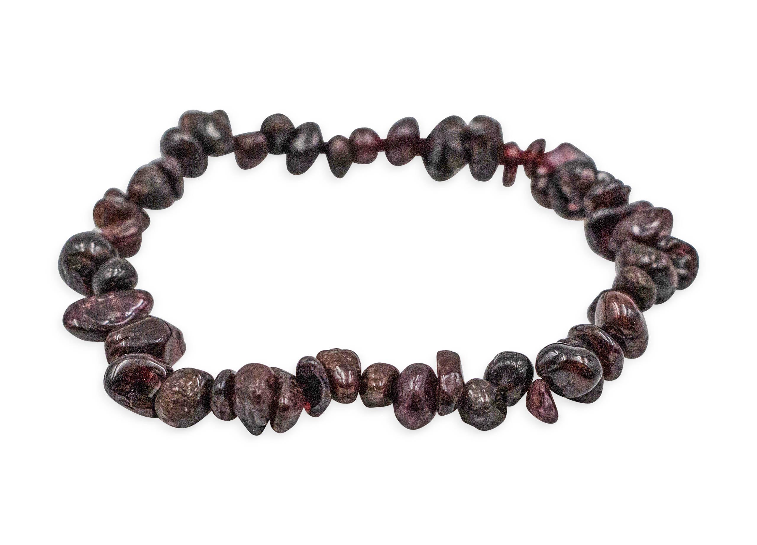 Garnet Chip Bracelet - Crystal Dreams