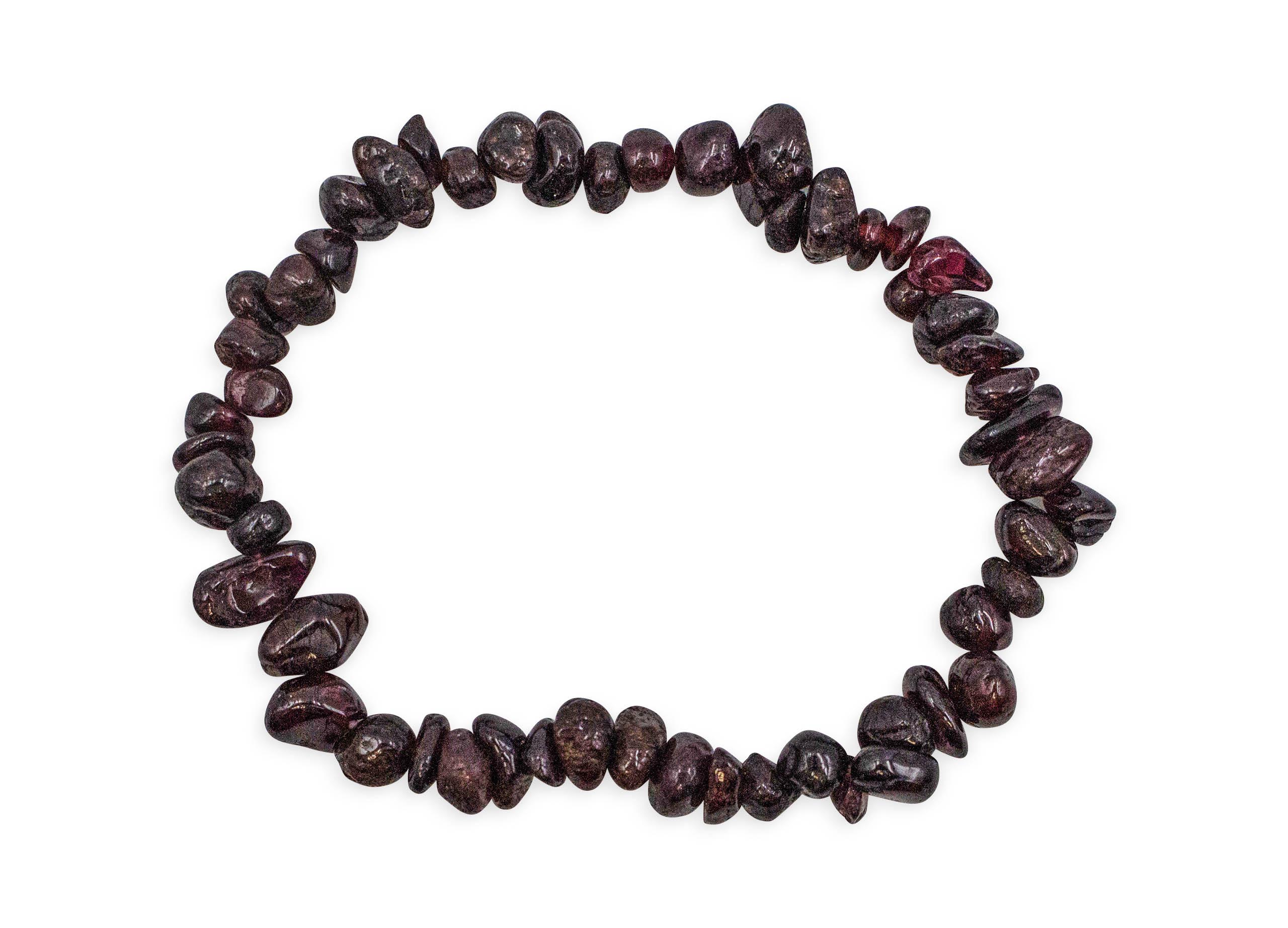 Garnet Chip Bracelet - Crystal Dreams