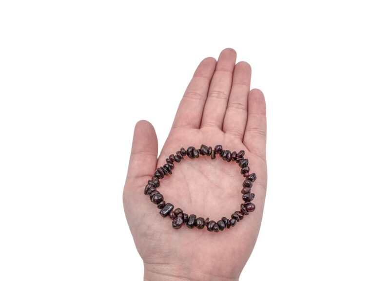 Garnet Chip Bracelet