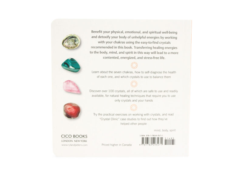 Livre “Crystal chakra Healing” (version anglaise seulement)