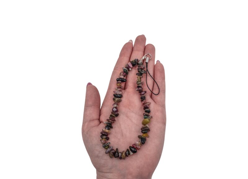 Rainbow Tourmaline Phone Strap