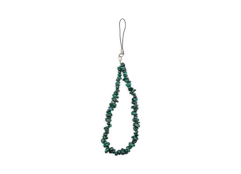 Malachite Phone Strap- Crystal Dreams