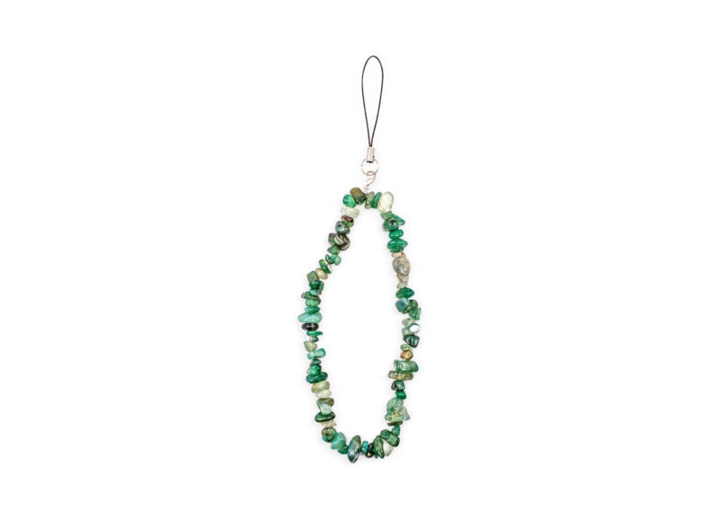Chrysoprase Phone Strap - Crystal Dreams