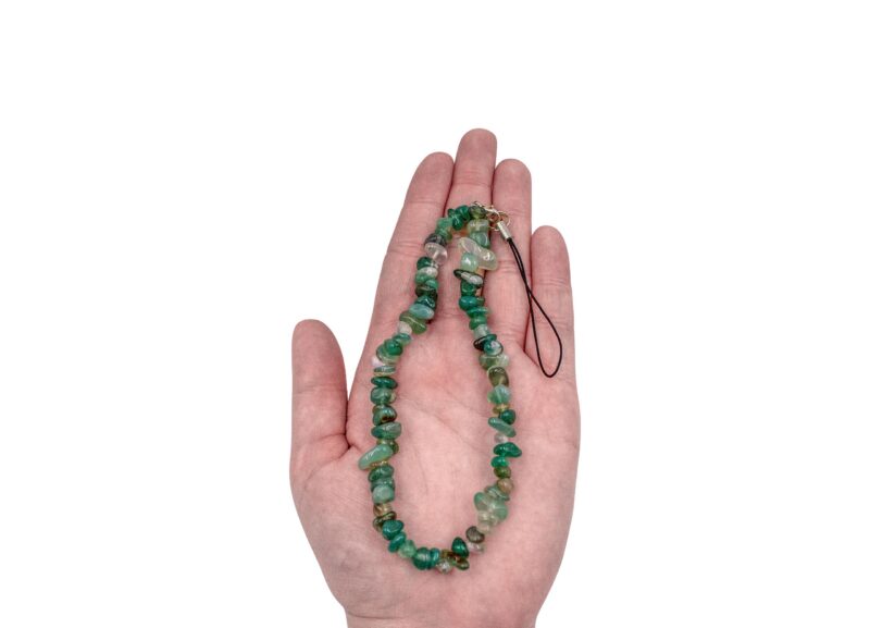 Chrysoprase Phone Strap