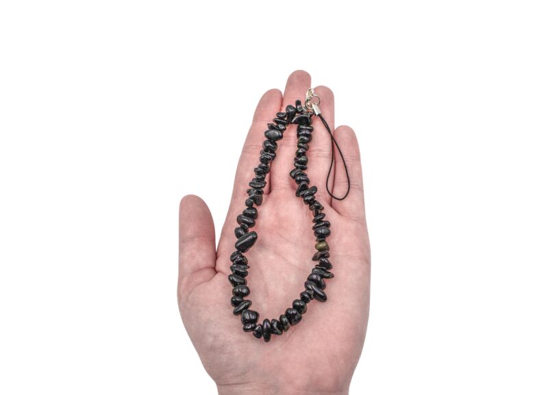 Golden Obsidian Phone Strap