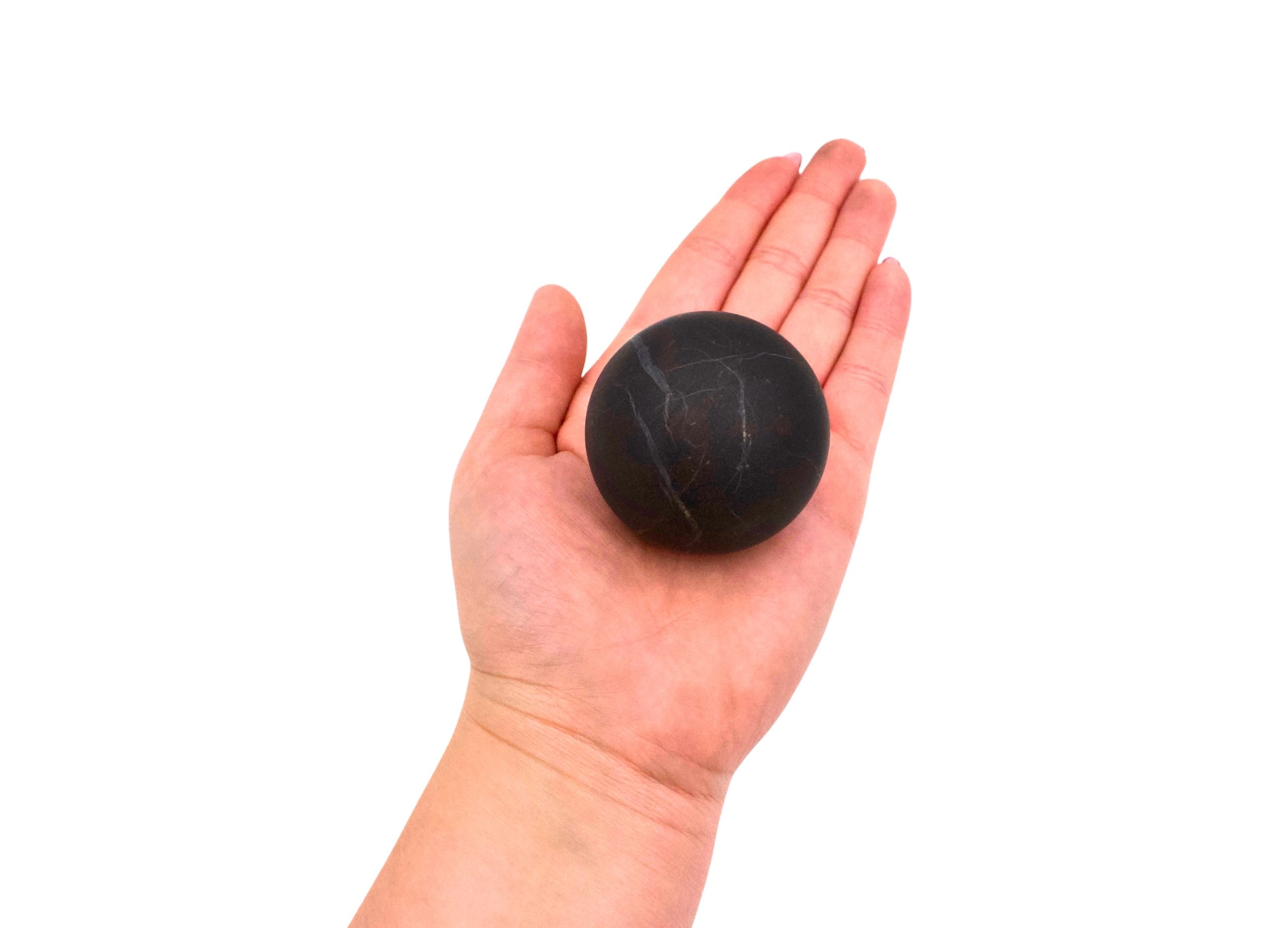 Shungite Sphere Unpolished - Crystal Dreams