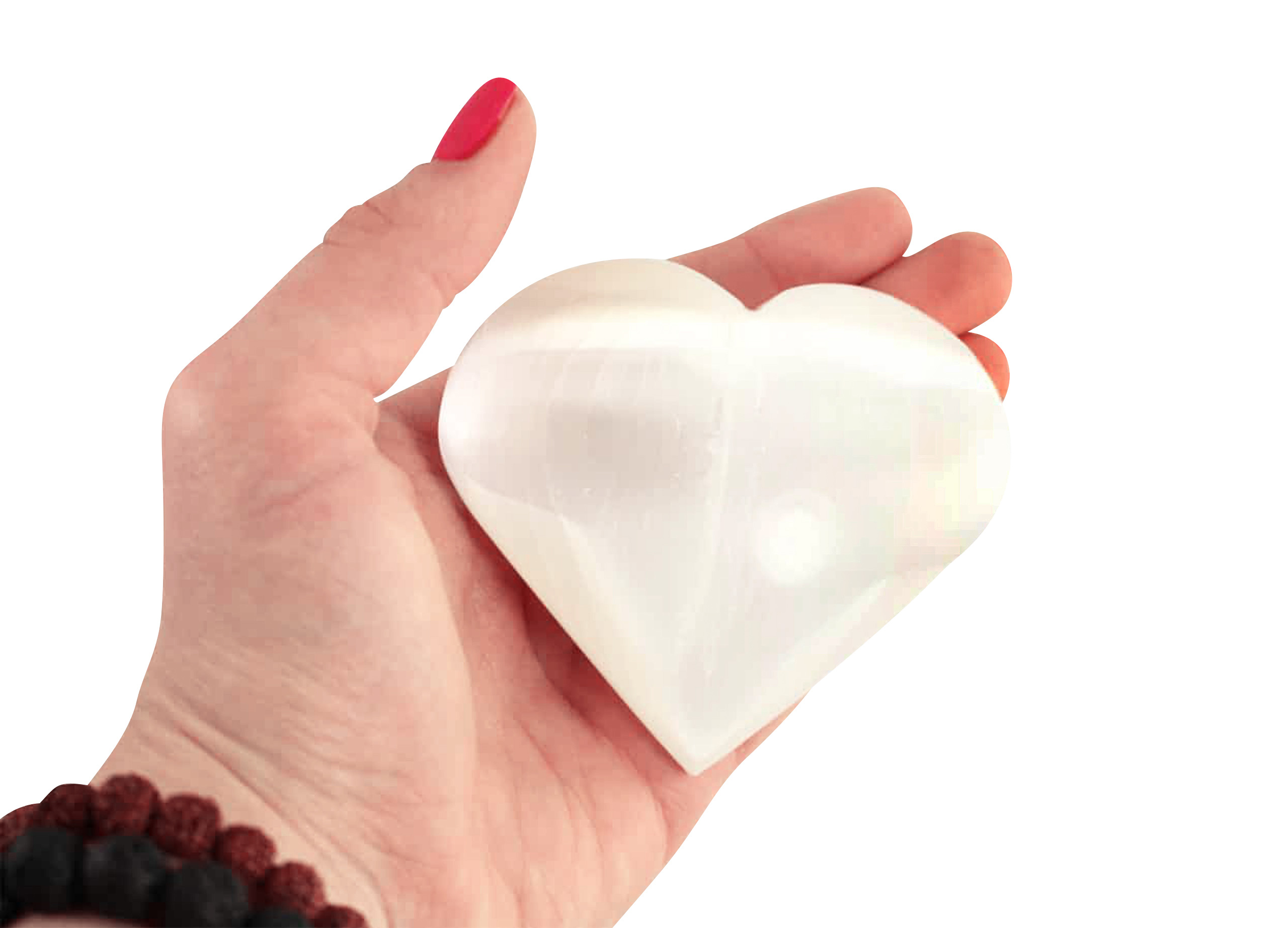 Selenite Heart - Crystal Dreams