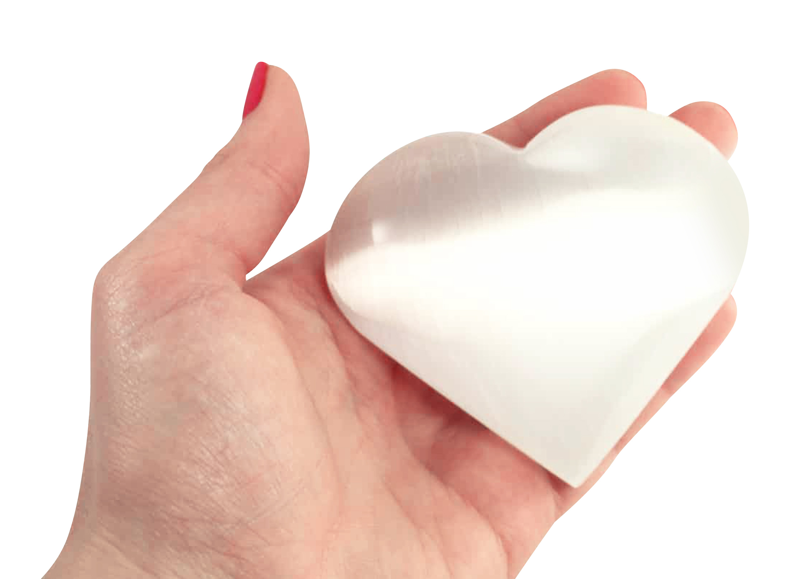 Selenite Heart - Crystal Dreams