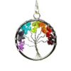 Chakra Tree of Life Pendant - Crystal Dreams