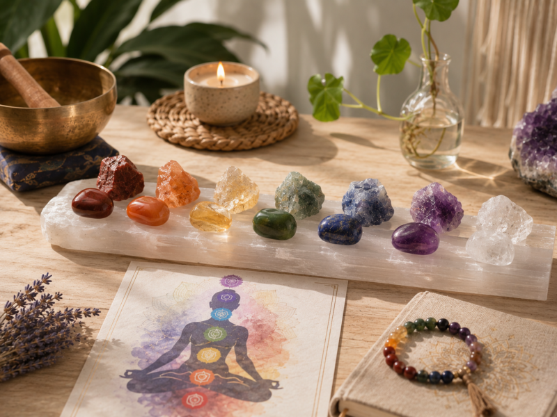 Seven Chakras and Their Crystals