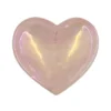 Aura Rose Quartz Heart Bowl - Crystal Dreams