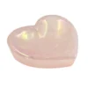 Aura Rose Quartz Heart Bowl - Crystal Dreams
