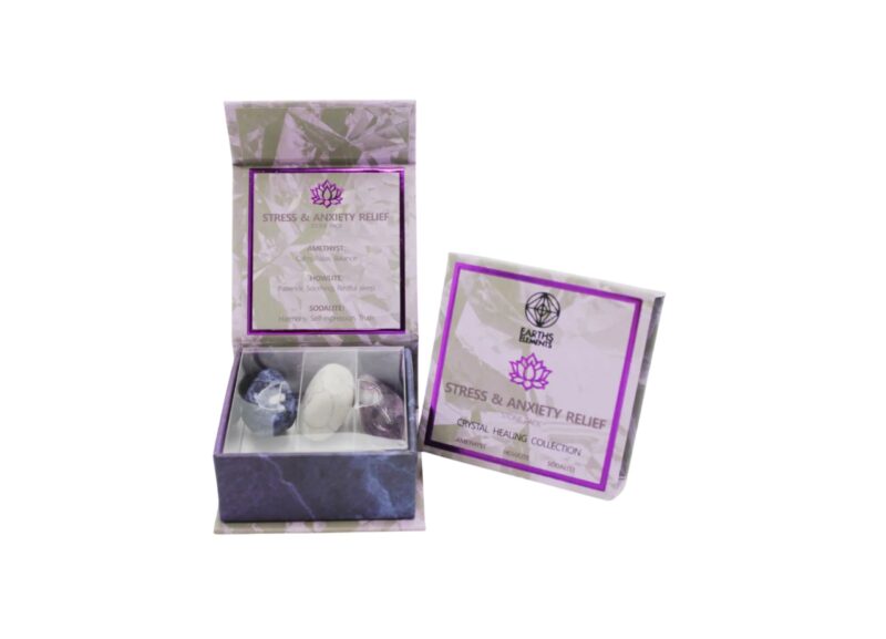 Stress & Anxiety Relief Stone Pack - Crystal Dreams