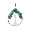 Aventurine Tree of Life Pendant - Crystal Dreams